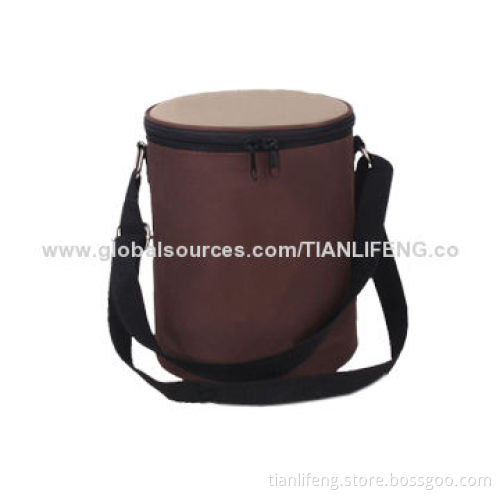 Multifunctional Cylindrical Eco Cooler Lunch Bag